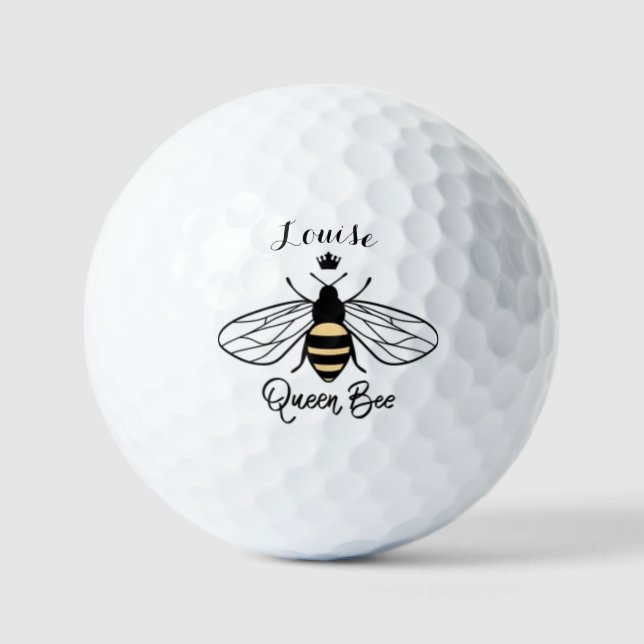 Personalizar de pelotas de golf Queen Bee (Anverso)
