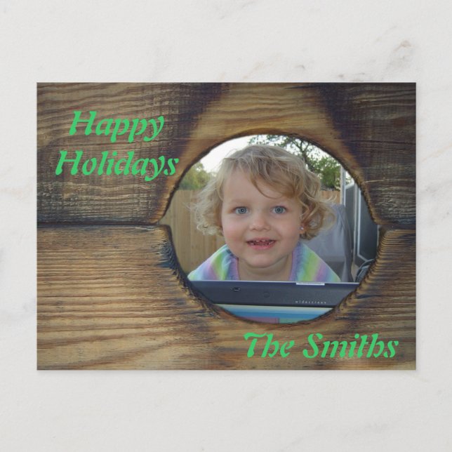 Personalizar de postales de Navidades rusos (Anverso)