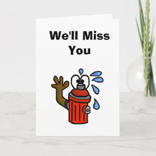Personalizar De Tarjeta De Jubilación De Fireman