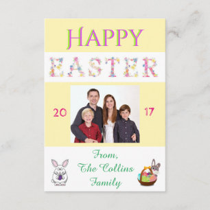 Personalizar de tarjetas de fotos de la familia Ha