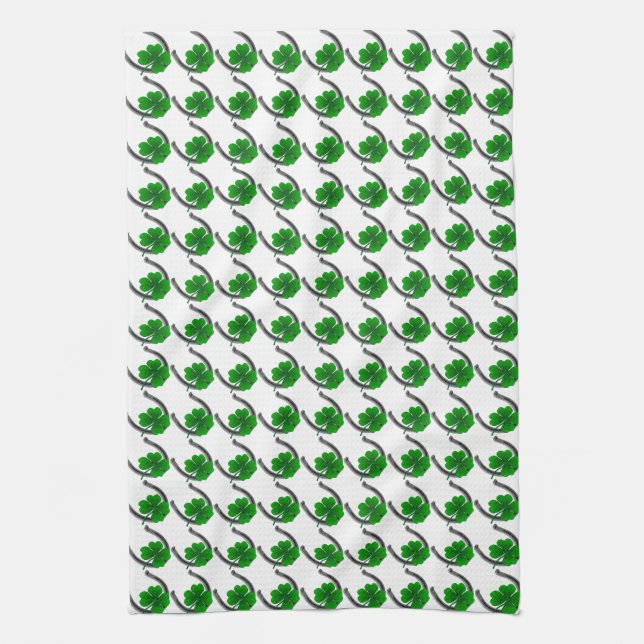 Personalizar de toallas de té de St. Patrick (Vertical)