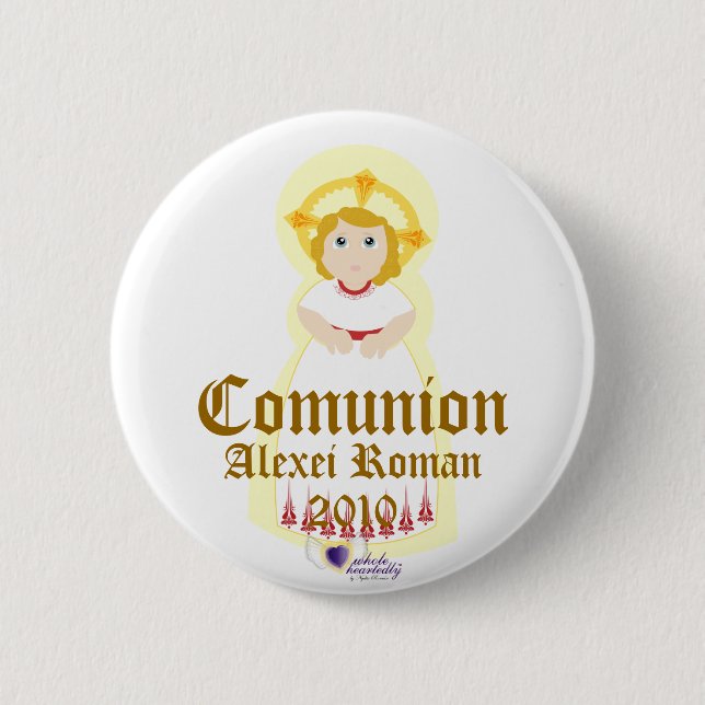 Personalizar del botón de "Comunion" (Anverso)