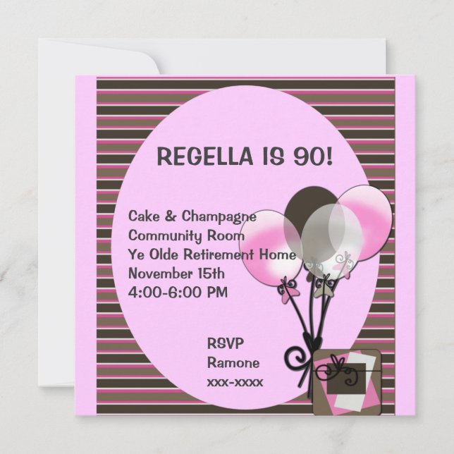 ¡Personalizar del ~ de la invitación del (Anverso)