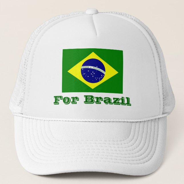 Personalizar del gorra de bandera olímpico de Bras (Anverso)