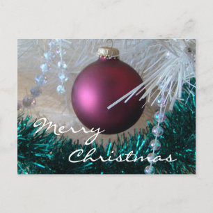 Personalizar del ornamento del navidad de Borgoña