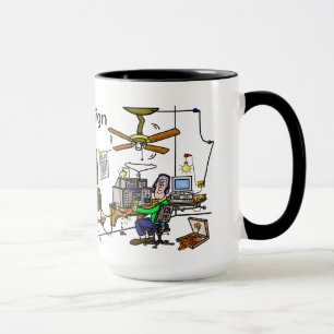 ¡Personalizar divertido de la taza del equipo de