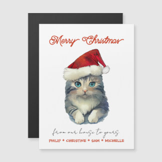 Personalizar el gato de Santa Cute
