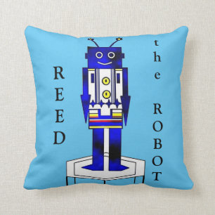 Personalizar "el ROBOT" 16 x 16 Cojín decorativo