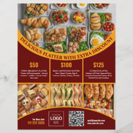 Personalizar en línea este menú y precio de comida