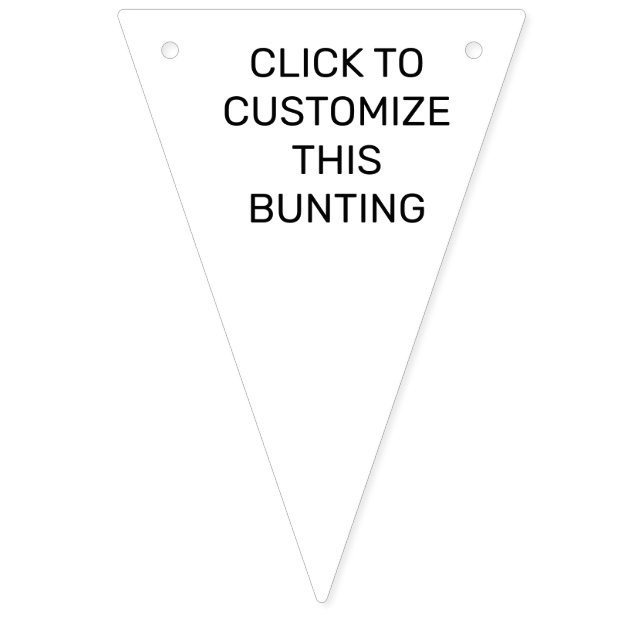 PERSONALIZAR ESTAS BANDERAS DE BUNTING (Primera bandera)