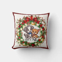 Personalizar este Navidad Cojín decorativo con ima