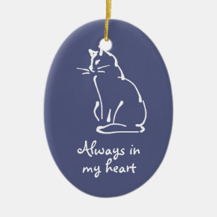Personalizar este ornamento conmemorativo del gato