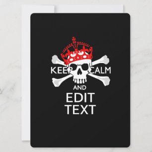 Personalizar este texto Mantener la calma en el cr