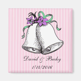 Personalizar estos imanes favoritos de la boda ros