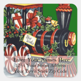 Personalizar Etiqueta de dirección de Navidades de