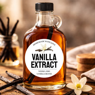 Personalizar etiqueta de extracto de vainilla VE10