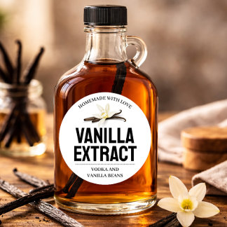 Personalizar etiqueta de extracto de vainilla VE10