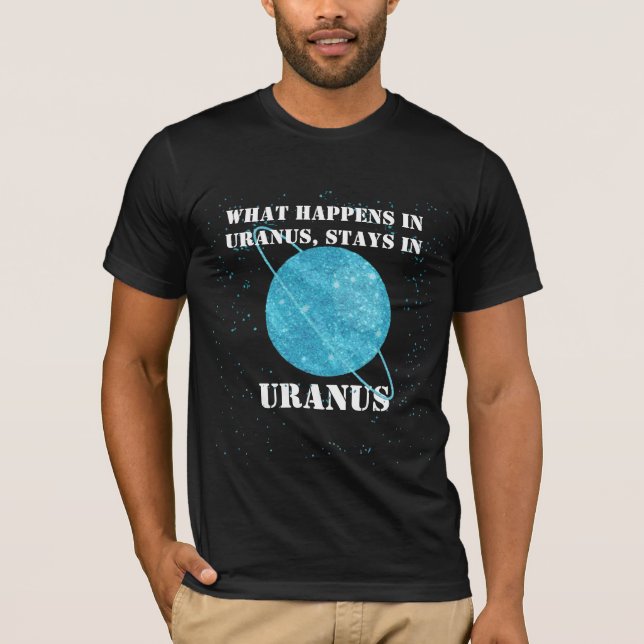 Personalizar Funny Uranus Camisetas Uranus Meme Ch (Anverso)