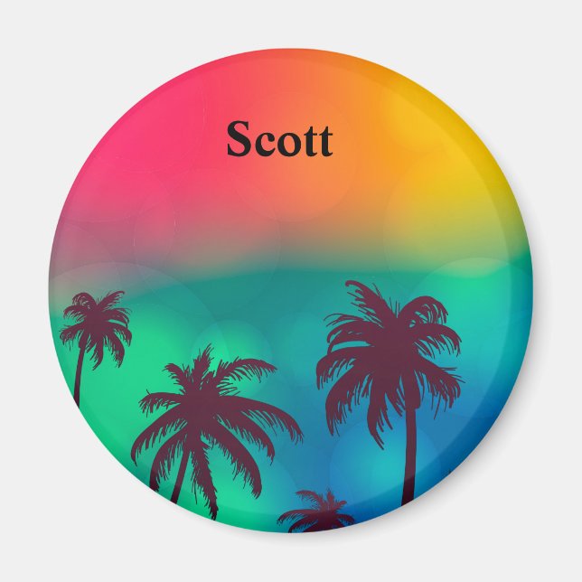 Personalizar imán de nombre (Frente)