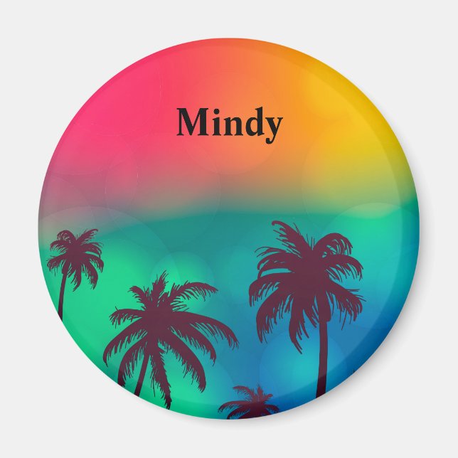 Personalizar imán de nombre (Frente)