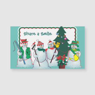 personalizar imanes de snowmen