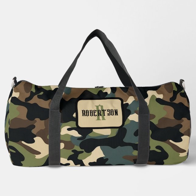 Personalizar la bolsa de vídeo de Camo Duffle (Anverso)