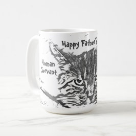 Personalizar la taza del día del padre del gato