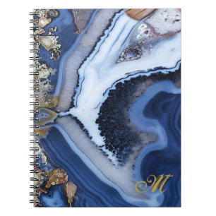 Personalizar Libreta Diario MÁRMOL Blanco Dorado A