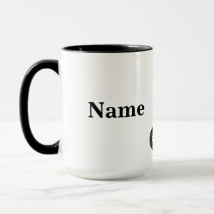 ¡Personalizar masculino de la taza del motorista