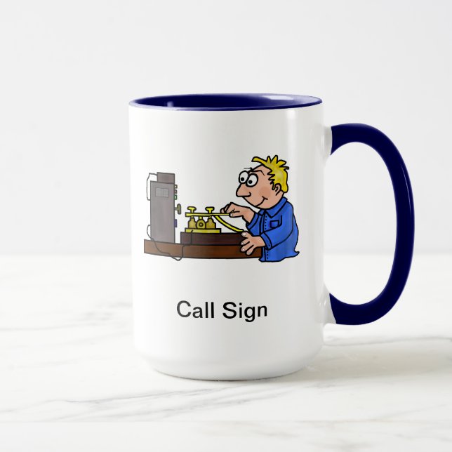 ¡Personalizar masculino rubio de la taza del (Derecha)