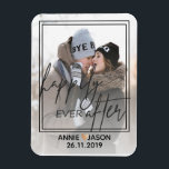 Personalizar | Me alegro de que | mantener imán<br><div class="desc">Personalizar | Me alegro de que | mantener el imán. Un boda se mantiene con la foto y los nombres de la pareja boda y la fecha de su boda. Lo personalizar cambiando la foto y los nombres de la novia y el novio y también la fecha del boda. Para...</div>