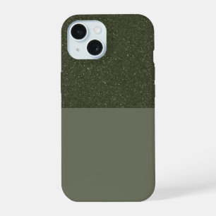 Personalizar Moss Green Noise iPhone 15 Funda
