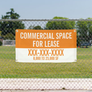 Personalizar pancarta de valla de espacio comercia