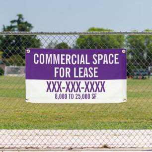 Personalizar pancarta de valla de espacio comercia