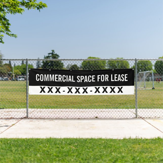 Personalizar pancarta de valla de espacio comercia (in situ)