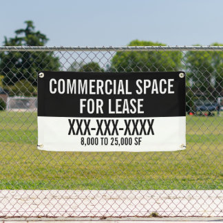 Personalizar pancarta de valla de espacio comercia