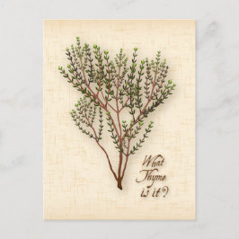 Personalizar, ¿Qué Tíme Es? Postal