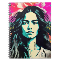PERSONALIZAR: Retrato de Linoprint | Cuaderno