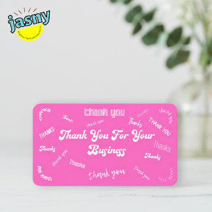 PERSONALIZAR rosa "Gracias" Insertar/ Tarjeta de v
