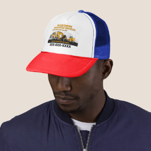 Personalizar sombreros de camionero de contratista