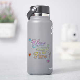 Personalizar su propio pegatina de vinilo claro!