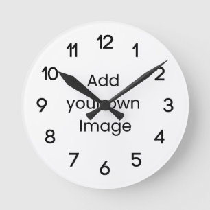 Personalizar su propio reloj de pared fotográfica