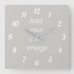 Personalizar Su Propio reloj de pared (Números bla