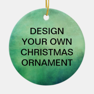 Personalizar sus propios Navidades Ornamento cerám