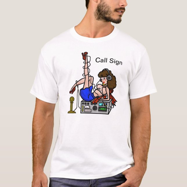Personalizar trigueno de la camiseta del chica del (Anverso)