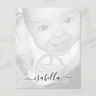 Personalizar Tu hoja de papel con el nombre de la 