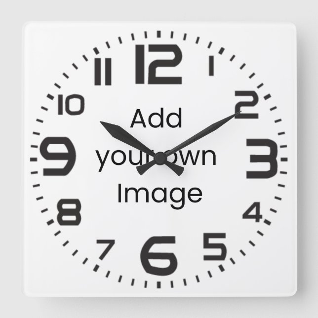 Personalizar tu propio reloj de pared (cuatro gran (Anverso)