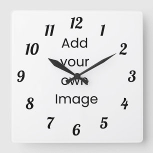 Personalizar tu propio reloj de pared (números neg