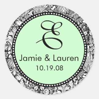 Personalizar Yo... Pegatinas de bodas monográficas