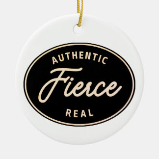 ¡PERSONALIZARLO! Ornamento Fierce, Auténtico y Rea